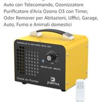 JOBYNA 10,000mg/h Generatore di Ozono Auto con Tel