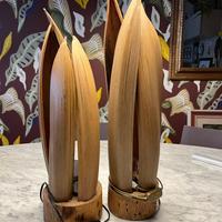 Coppia lampade etniche