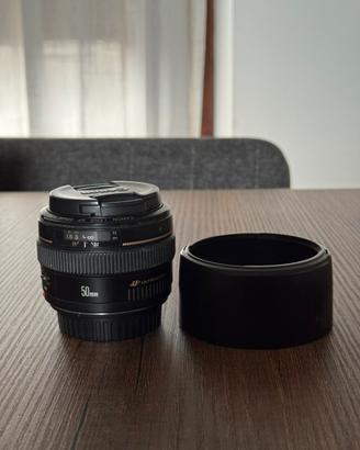 Obbiettivo Canon 1.4
