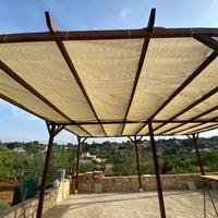 PERGOLA PERGOLATO STRUTTURA GAZEBO IN LEGNO 3x6 MT