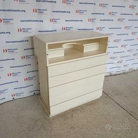 Cassettiera con vano scrittoio