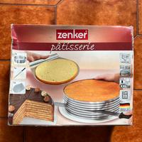 Affettatorte a strati + coltello + spatola