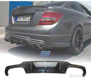 DIFFUSORE MERCEDES CLASSE C W204 C63 11-13 CARBONI