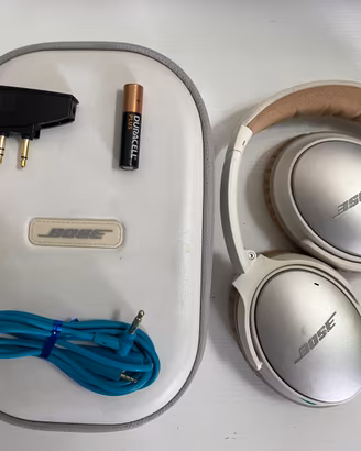 Bose QuietComfort 25 cuffie QC25 argento originali