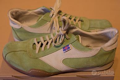 Scarpe pelle verdi tg 44