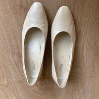 Scarpe da sposa bianco perla n.41