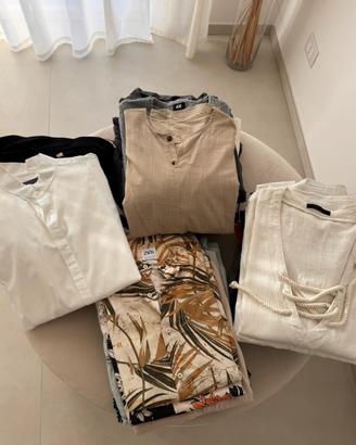 Vestiti da uomo taglie M e L Zara H&M Alcott SHEIN