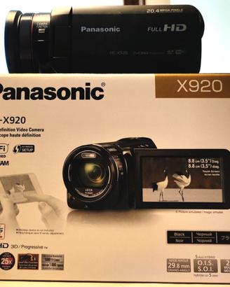 Videocamera semi professionale Panasonic X920