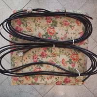 2 cavi coassiali 50Ω  per antenne 4g 5g RG58