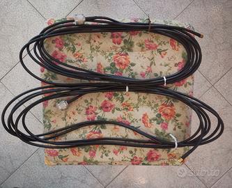 2 cavi coassiali 50Ω  per antenne 4g 5g RG58