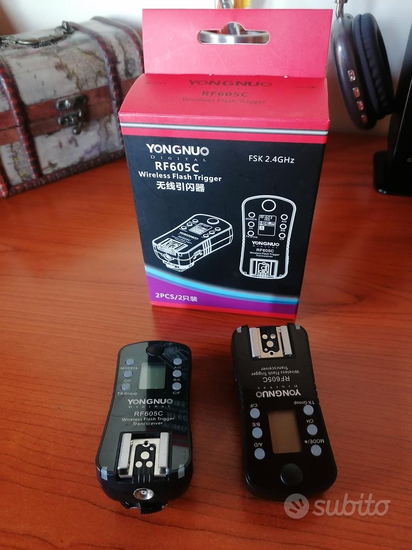 Yongnuo RF-605C wireless flash Fotografia In vendita a