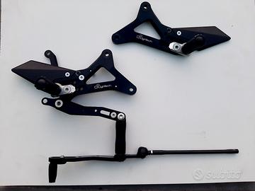 PEDANE LIGHTEC YAMAHA R1 BIG BANG 09/14