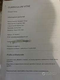 Muratore e magazziniere