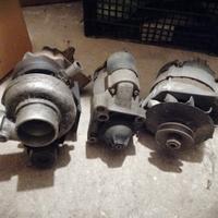Turbina,dinamo e motorino di avviamento