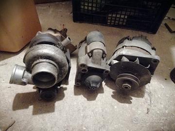 Turbina,dinamo e motorino di avviamento