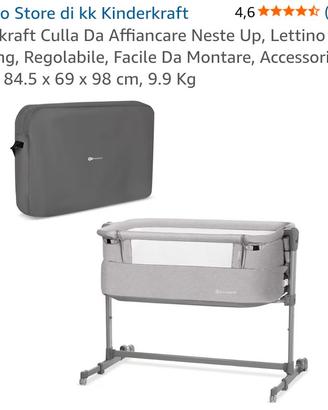 Culla neonato kinderkraft