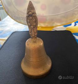 Antica Campana In Ottone Vintage Da collezione