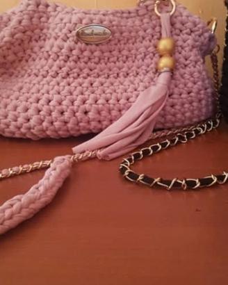 Borsa  Clutch Bag  rosa