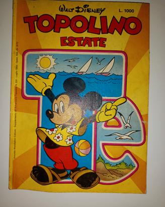 Topolino estate 1982 supplemento almanacco 331