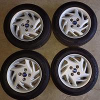 Cerchi lega con gomme seicento sporting abarth
