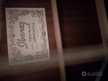 Chitarra elettroacustica Ibanez GS09E003314