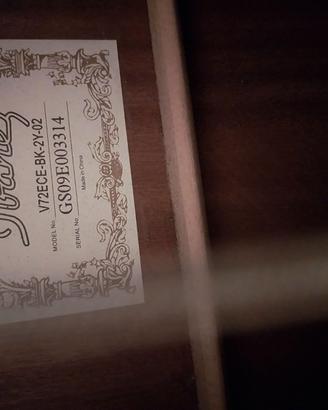 Chitarra elettroacustica Ibanez GS09E003314