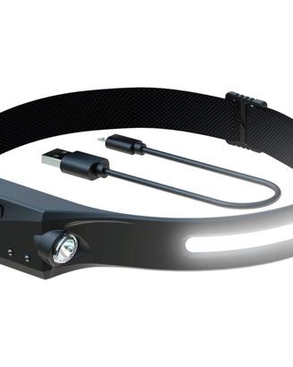 Lampada da testa led ricaricabile
