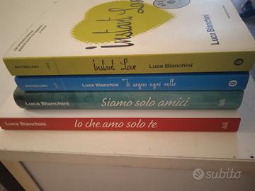 set 4 libri luca bianchini - instant love, solo te