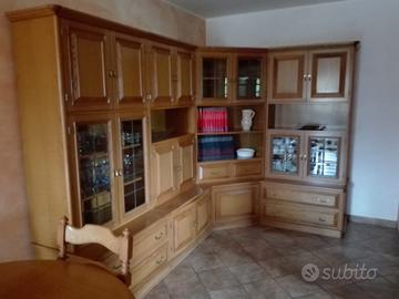 Soggiorno in massello di rovere