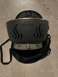 Barbecue portatile a carbone con ventola