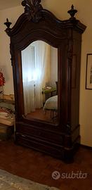 armadio grande con Specchio Luigi Filippo
