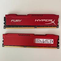 Banco RAM 2x8gb Fury