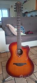 Chitarra LAG Tramontane T100ACE-BRS Stage