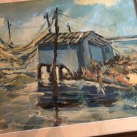 2 Quadri antichi dipinti ad olio, Cimatti