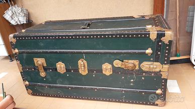 Baule armadio antico da viaggio