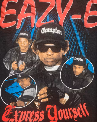 Eazy E T Shirt Vintage 00s Rap Hip Hop Weast Coast