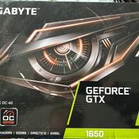 Scheda Video NVIDIA GeForce GTX1650 Gigabyte 4GB