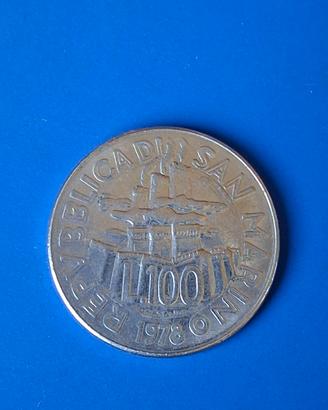 lire 100 san marino Fao