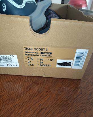 Scarpa sportiva asics 38