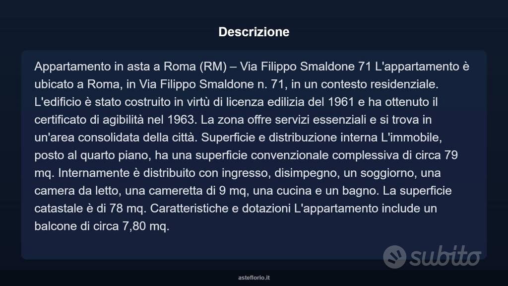 Appartamento – Roma, Prenestino-Centocelle, Municipio Roma V - Vista 3