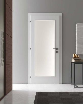 PORTA INTERNA IN LEGNO CON VETRO