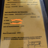 Lambretta innocente del 1959