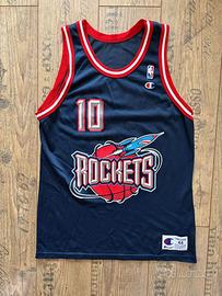 Sam Cassel Houston Rockets Champion NBA Jersey