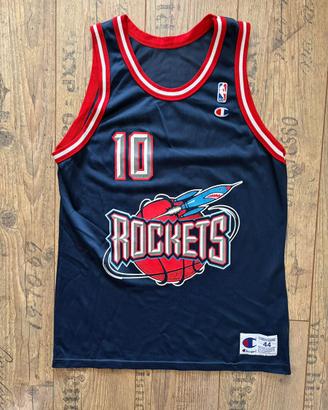 Sam Cassel Houston Rockets Champion NBA Jersey