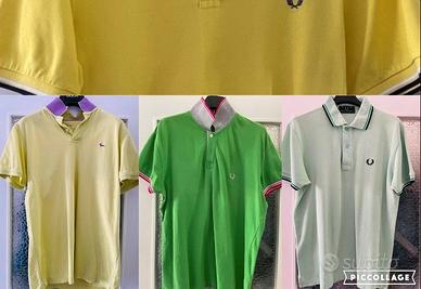 3 Polo Fred Perry e 1 Harmont & Blaine tg.M