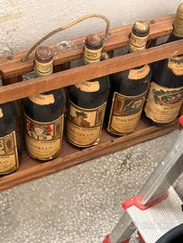 Bottiglie di vino vintage