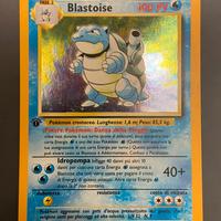 Pokemon Blastoise 1 edizione set base ITA