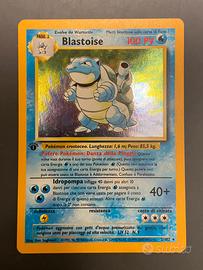 Pokemon Blastoise 1 edizione set base ITA