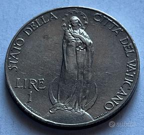1932 – 1 lira Vaticano Pio XI Vergine Maria
