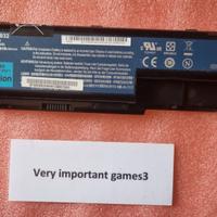 1890-Batteria PC Portatile Acer AS07B32